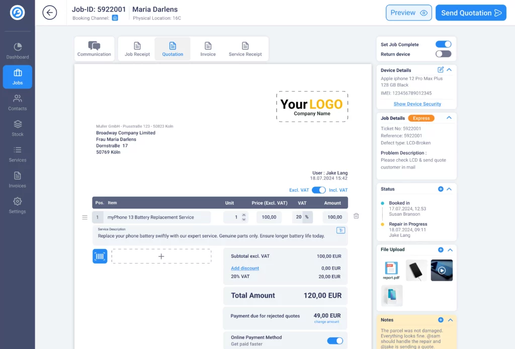 Quotation Software